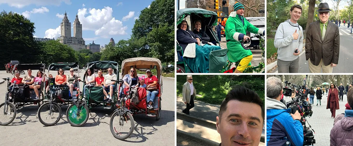 Central Park Movie Locations & Celebrity Homes Pedicab Tour