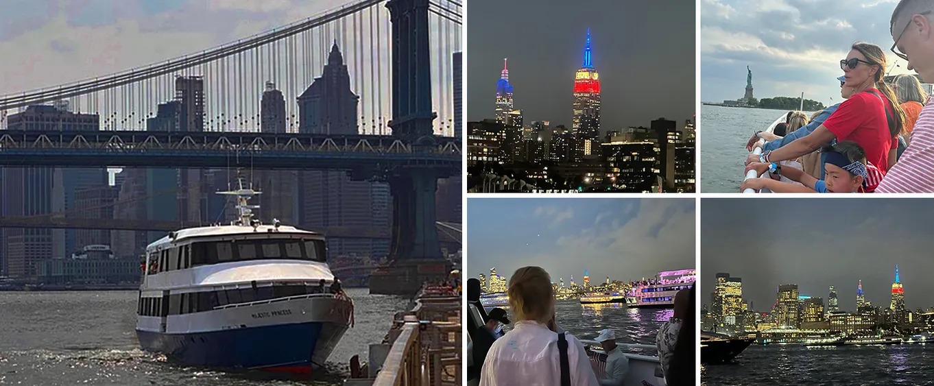 NYC Manhattan Skyline and Statue of Liberty Evening Cruise