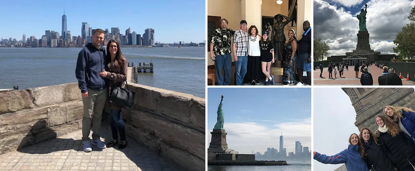 Fun Statue of Liberty and Ellis Island Tour with Energetic University Students