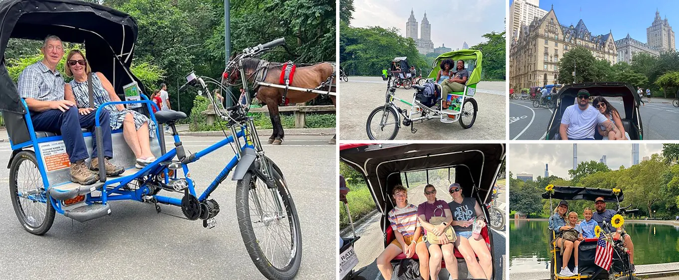 New York City: Pedicab Tour Through Central Park (60 Minutes with Photo Stops)