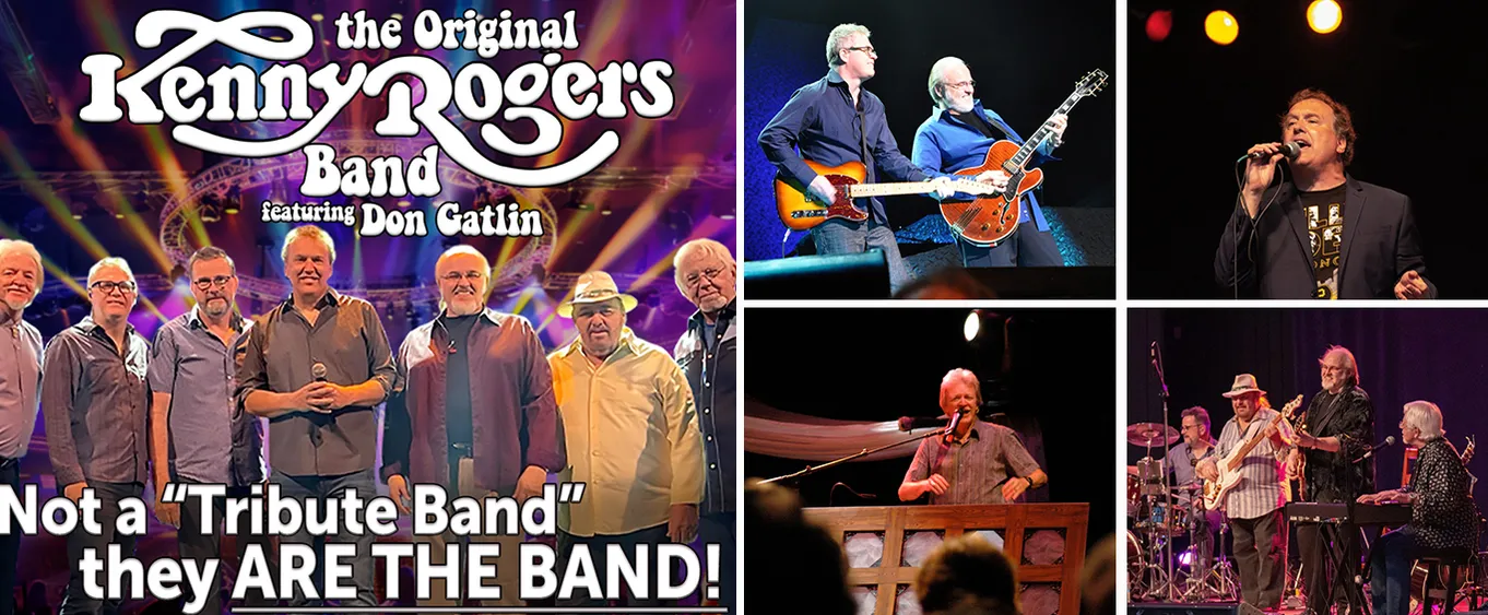 The Original Kenny Rogers Band Featuring Don Gatlin Live in Myrtle Beach