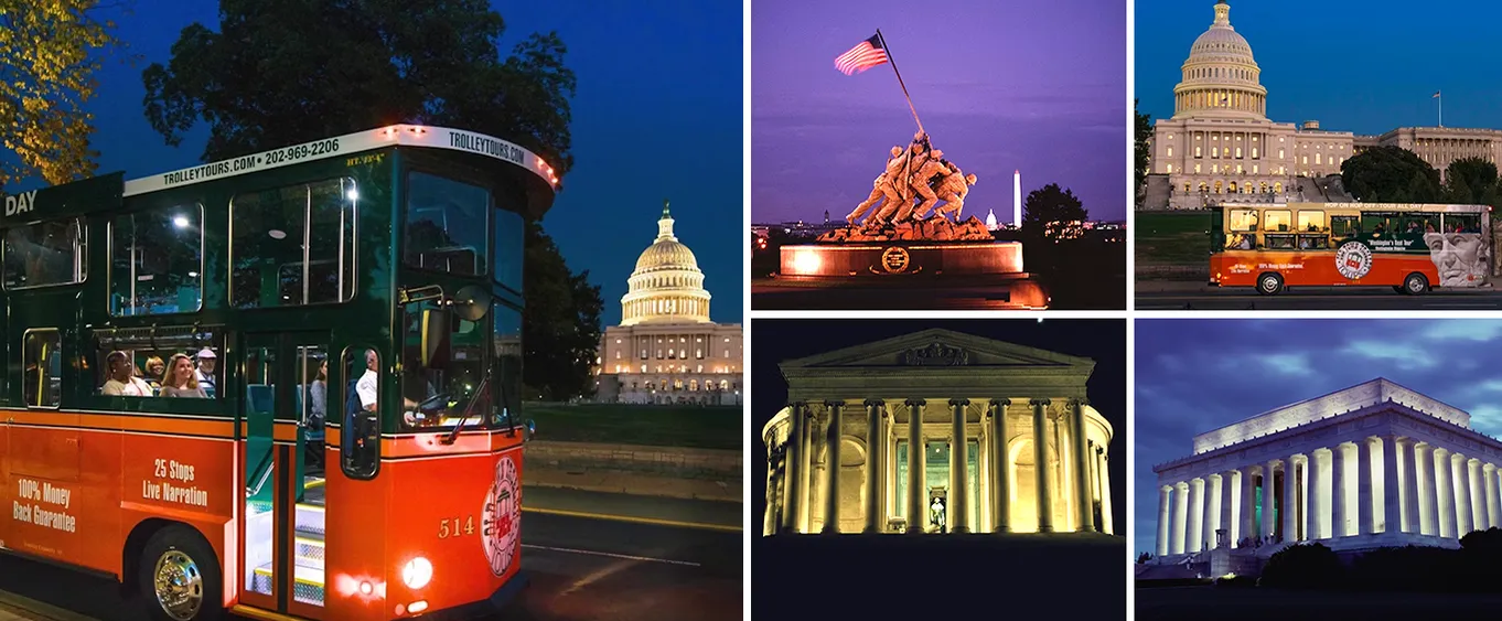 Washington DC: 2.5-HR Monuments Bus Tour