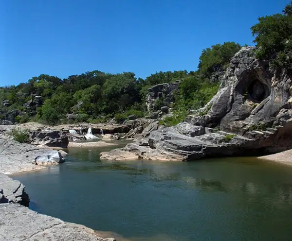 Pedernales Falls State Park near San Antonio, TX