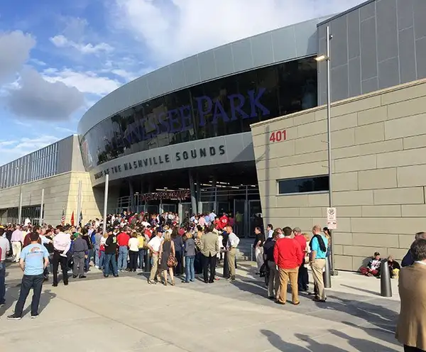 First Tennessee Park in Nashville, TN