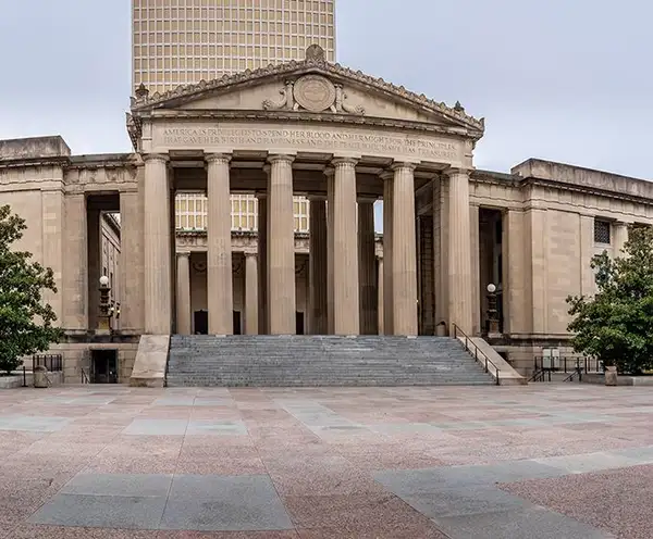 President James K Polk Tomb in Nashville, TN