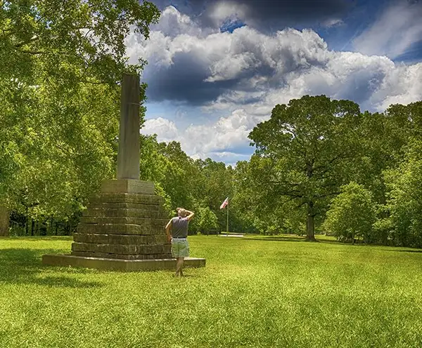 Meriwether Lewis Monument near Nashville, TN