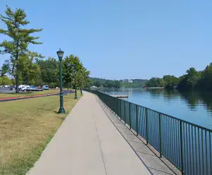 Taneycomo Walking Path in Branson, MO